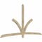 Ekena Millwork Davenport Rough Sawn Timber Gable Bracket, Douglas Fir, 108"W x 58"H x 2"D x 4"F, 13/12 Pitch GBW108X58X0204DAV00RDF - alternate 4